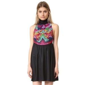 Mara Hoffman Radial Embroidered Mini Dress